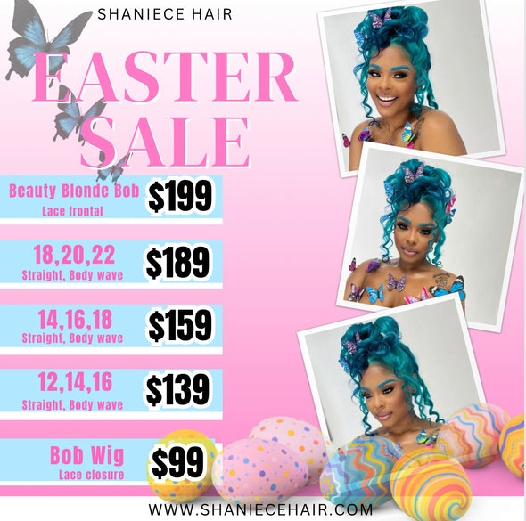 Easter wig Sale
