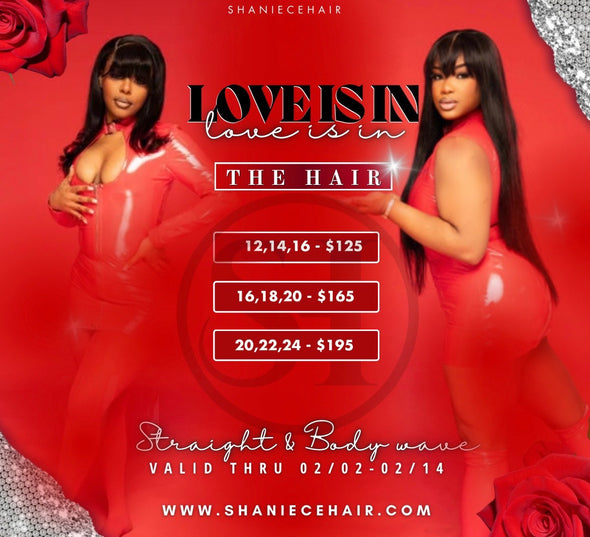 Love is in the hair sale